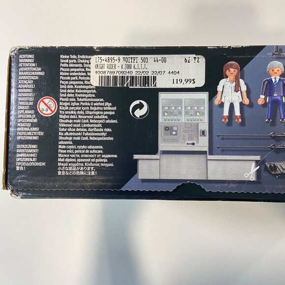 Playmobil Knight Rider K.I.T.T. 70924 53-Piece Set With Figures & Accessories Fo - Picture 5 of 11